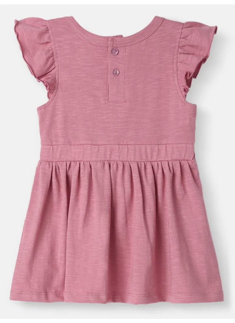 Nautinati Nautinati Girls’ Print Fit & Flare Dress with Sling Bag| Cotton| Age 0 - 36 Months