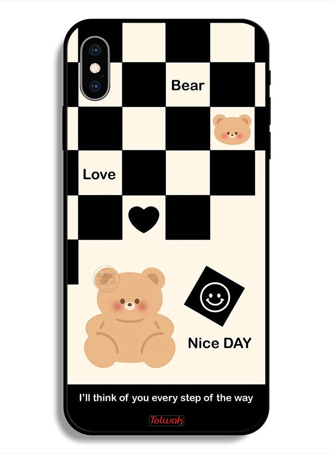 Tolwak Protective Case For Apple iPhone X I Will Think Of You Every Step Of The Way - Image 1