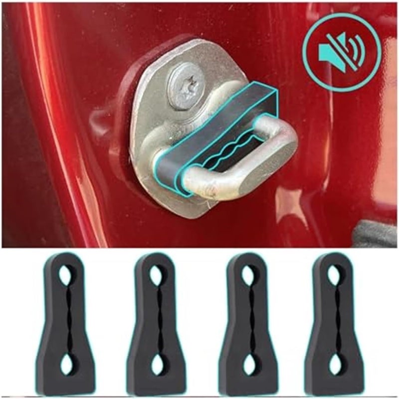 Vuzmode Car Door Lock Sound Deadener Damper Buffer - Image 3