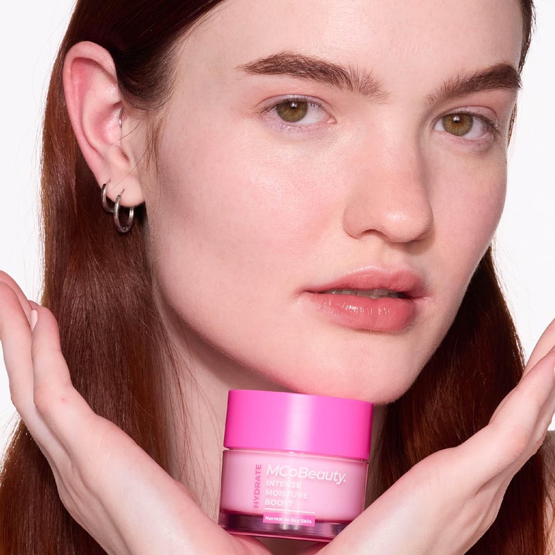 MCoBeauty ترطيب تعزيز الرطوبة اليومية، مرطب وجه خفيف الوزن للترطيب والبشرة المتألقة، نباتي، خالي من القسوة للعناية بالبشرة 50 مل - Image 2