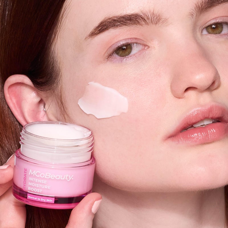 MCoBeauty ترطيب تعزيز الرطوبة اليومية، مرطب وجه خفيف الوزن للترطيب والبشرة المتألقة، نباتي، خالي من القسوة للعناية بالبشرة 50 مل - Image 4