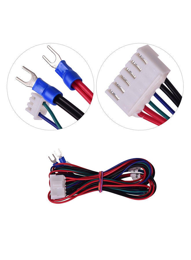 Anet 18AWG Upgrade Heated Bed Cable Hot Bed Line Heatbed Wire Length 90cm / 35.4 Inch for A8 A6 A2 A3 E12 E10 3D Printer Upgrade Suppliers - Image 4