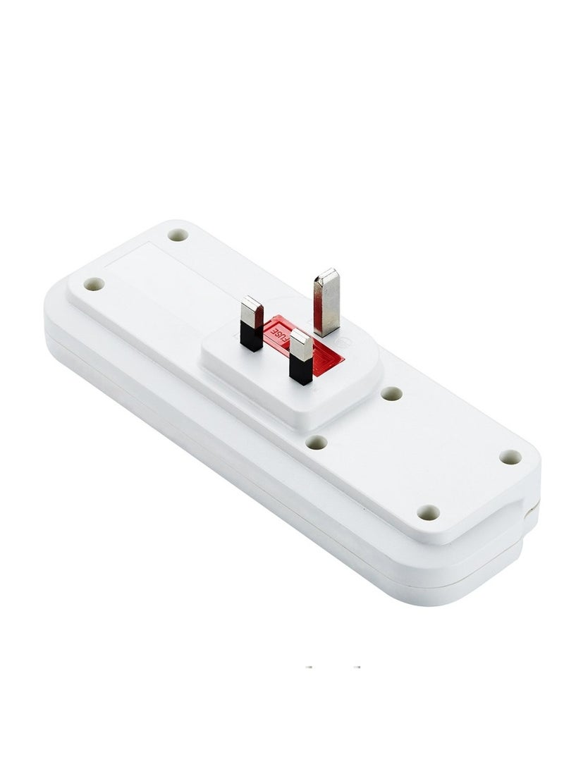 Datazone Power Adapter with 3 Sockets With high voltage protection fuse Compliant with Saudi standards - Image 2