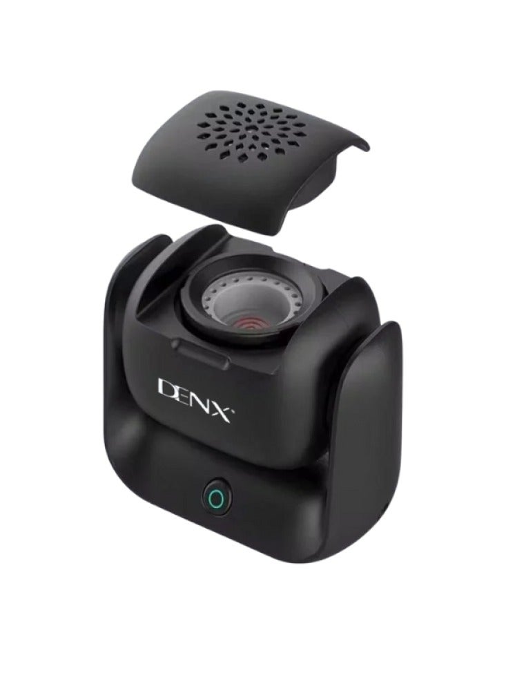 Denx DX1925 Electric Oud Incense Burner, Portable Electric Incense Burner with 90 Degree Adjustable Lid and LED Indicator - Image 2