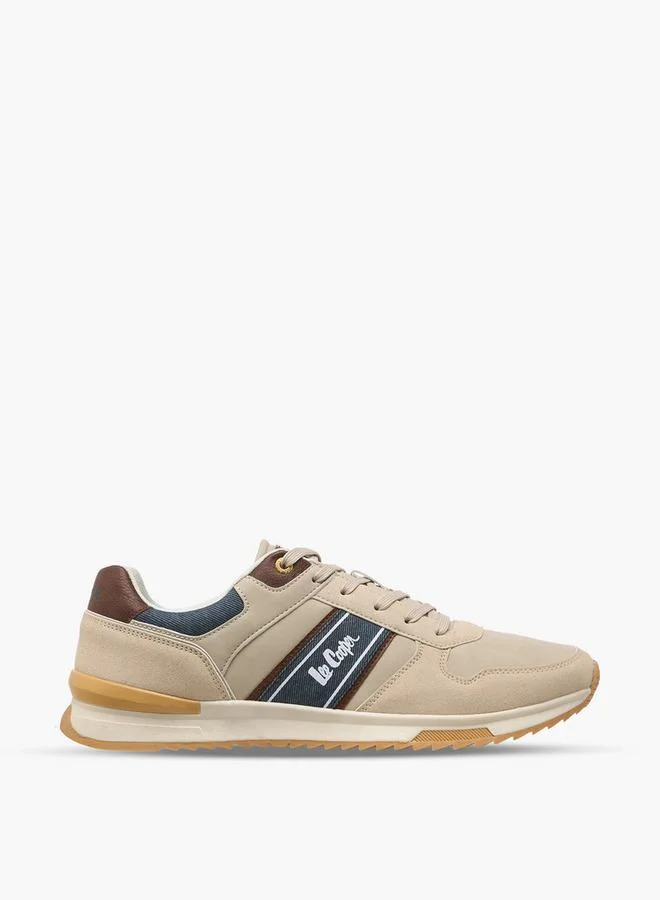 Lee Cooper BEIGE Men Lace-Up Ankle Sneakers for Men | Best Price UAE
