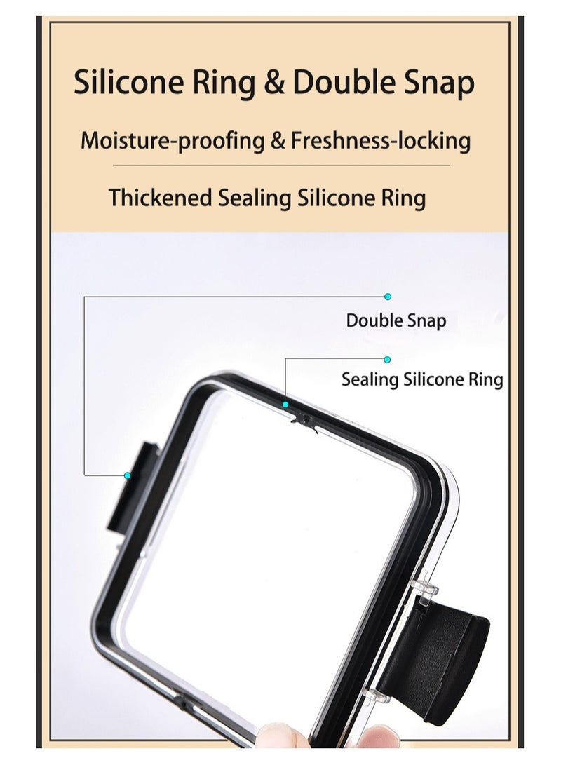 ZIMNEST Set of 2 pieces 950ML Airtight Food Storage with Lid, Double Sealed Thick storage Jar, Leak Proof, Easy to Clean, BPA Free, Kitchen and Other Storage - Image 5