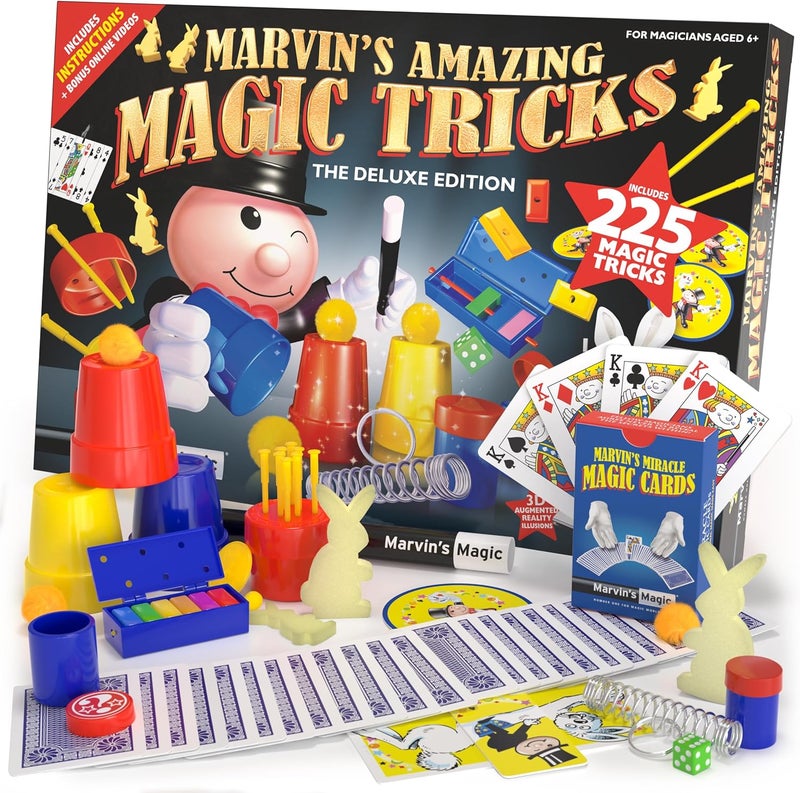 Marvin's Magic 225 Amazing Magic Tricks, Kids' Magic Set - Image 1