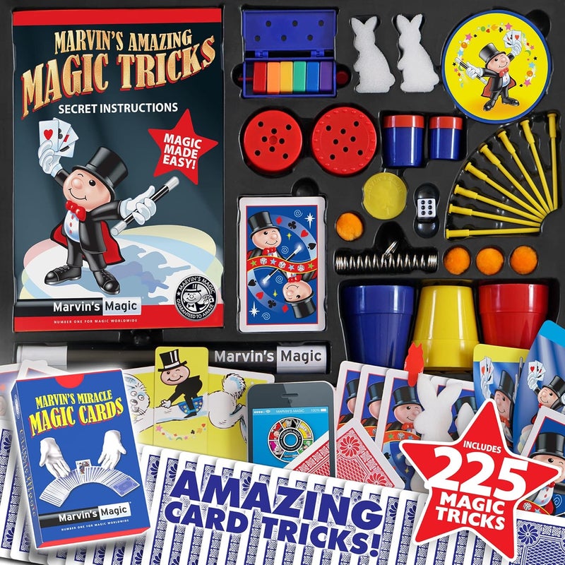 Marvin's Magic 225 Amazing Magic Tricks, Kids' Magic Set - Image 2
