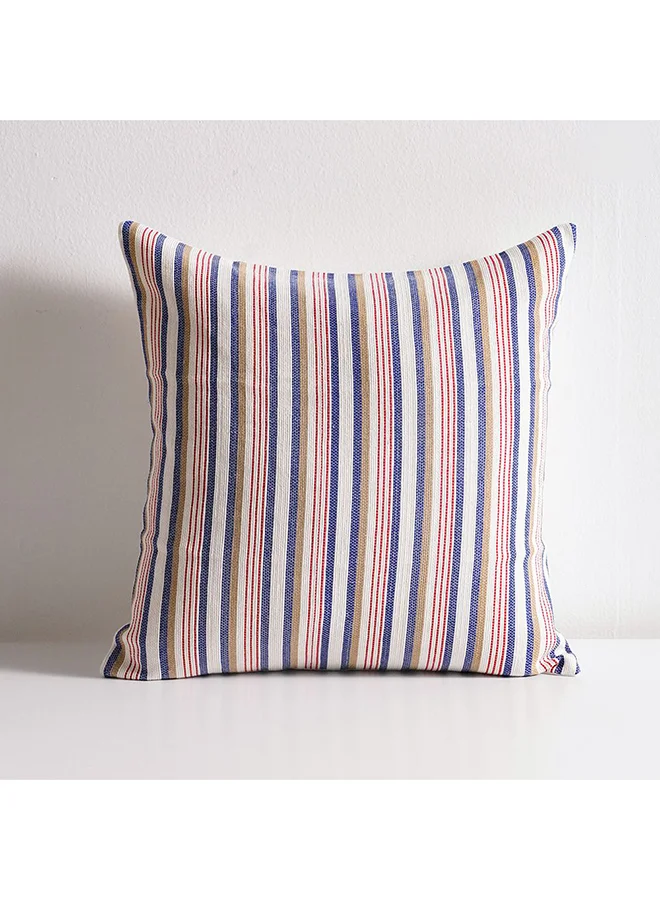 DANUBE HOME Danube Home Gleam Yarn Dyed Cushion Cover - Multi-Color - 45x45 cm | Cotton Couch Pillow Cover For Living Room, Bed Room 811500137767