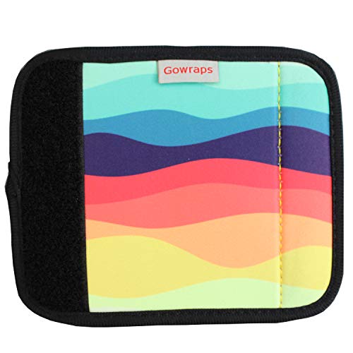 Gowraps Luggage Tags for Suitcases-Suitcase Tags Identifiers Bulk Luggage Handle Wrap Luggage Tag/Identifiers/Marker Travel Accessories for Flying Airplane(Rainbow) - Image 2