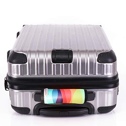 Gowraps Luggage Tags for Suitcases-Suitcase Tags Identifiers Bulk Luggage Handle Wrap Luggage Tag/Identifiers/Marker Travel Accessories for Flying Airplane(Rainbow) - Image 4