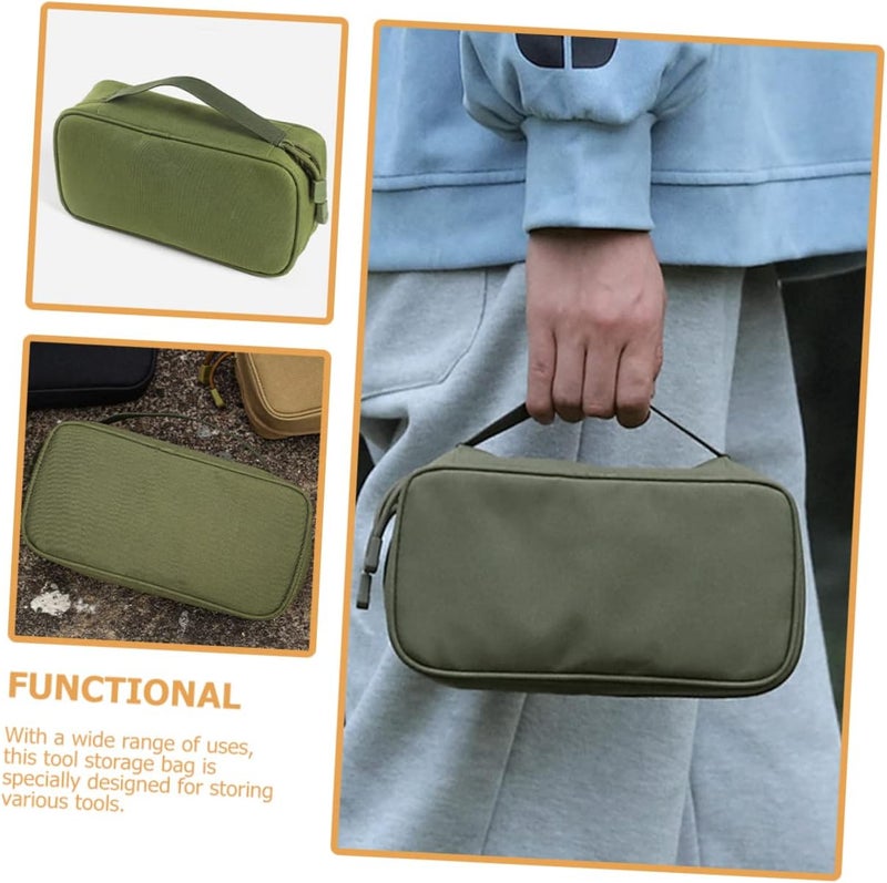 Travel Storage Bag Zipper Closure Portable Tactical First Aid Pouch for Camping Hiking Oxford Cloth Emergency Tool Organizer - Image 2