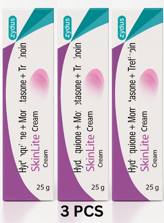 SKINLITE Pack of 3 Skinlite Face Cream for Hyperpigmentation and Dark Spots 25gm Each Skin Brightening and Whitening Cream for Uneven Skin Tone - Image 3