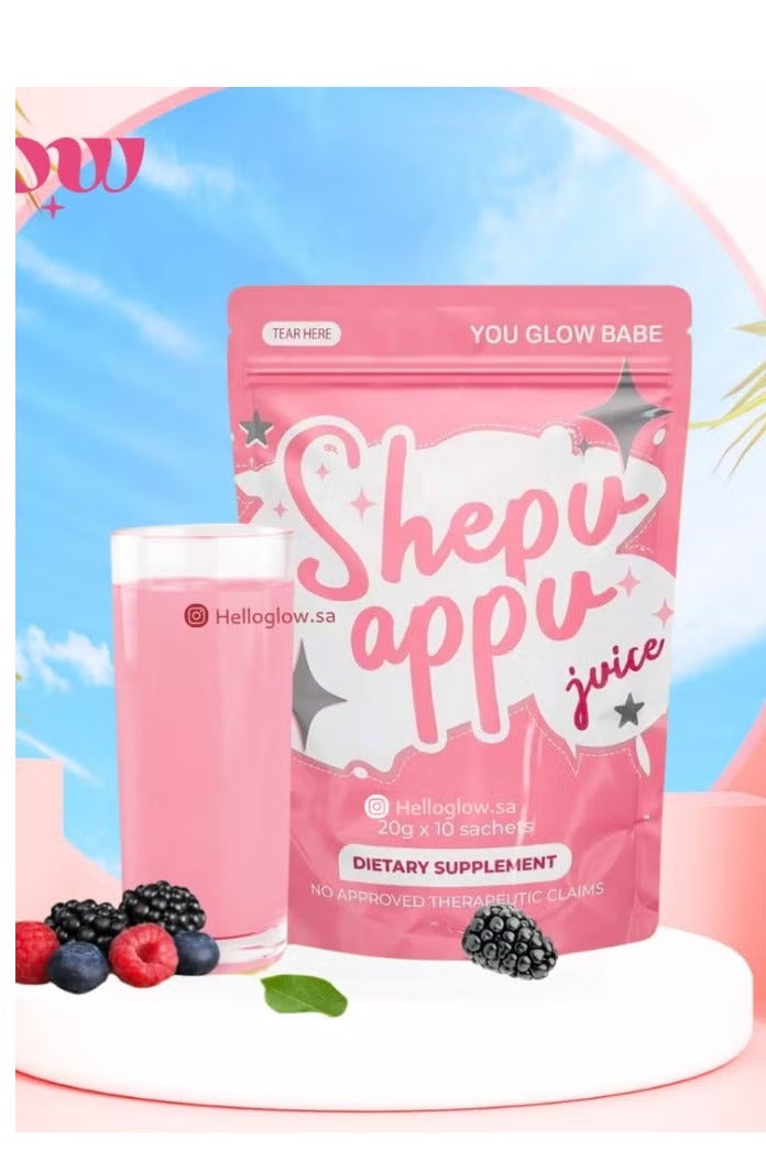 You Glow Babe Shibo Abu Slimming Juice 15g x 10 Sachets