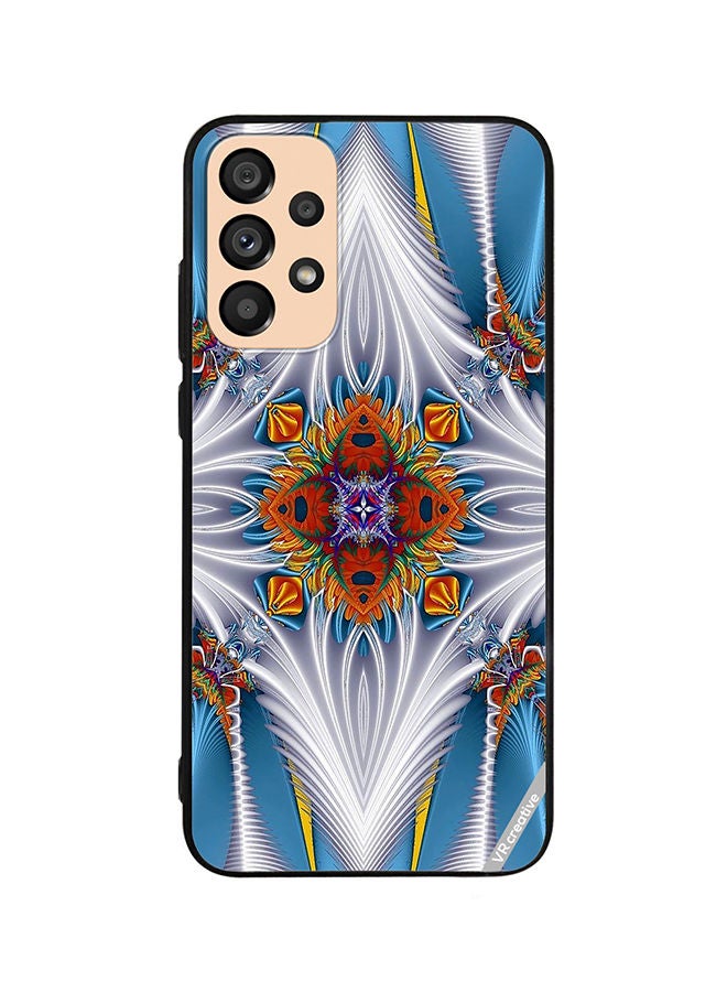 VR CREATIVE Protective Case Cover For Samsung Galaxy A73 5G Abstract Design Multicolour - Image 1
