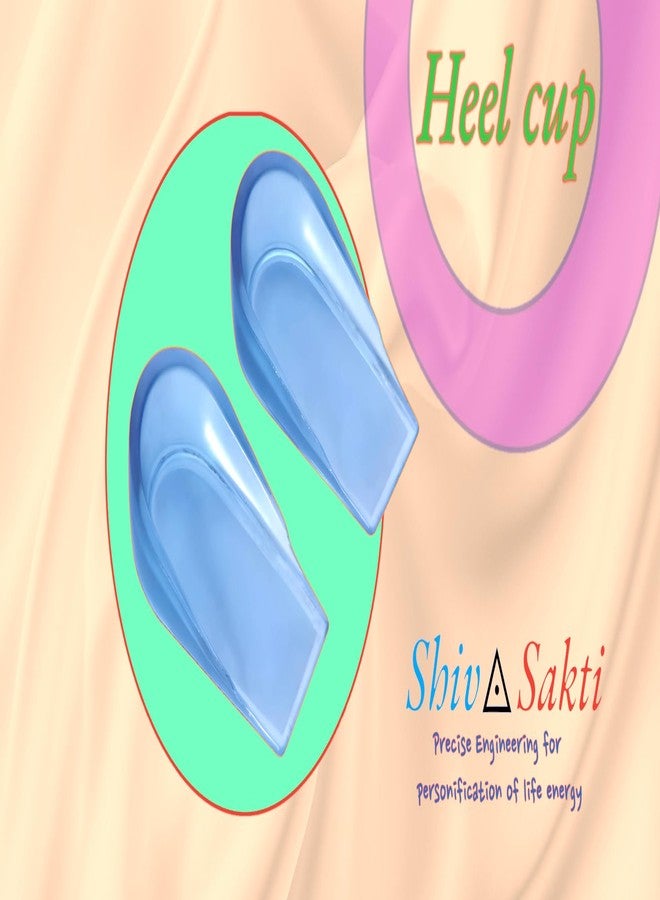 SHIVSAKTI Polymer Gel Heel Cup-Cushion Made For Relief In Orthopedic Heel Problems Such As Calcaneal Bone Spur(Heel Aggravation),Plantar Facilities,Callus,Cracked Heel,Dry And Dead Heel Skin - Image 4