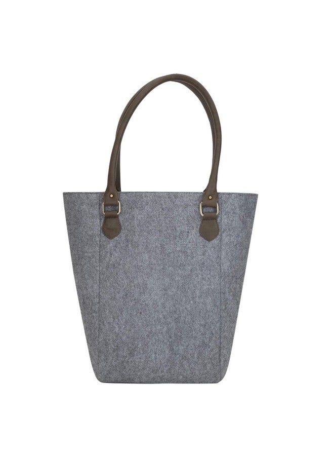 OON Women Handbag Classic Design Grey with Pouch Combo - Image 3