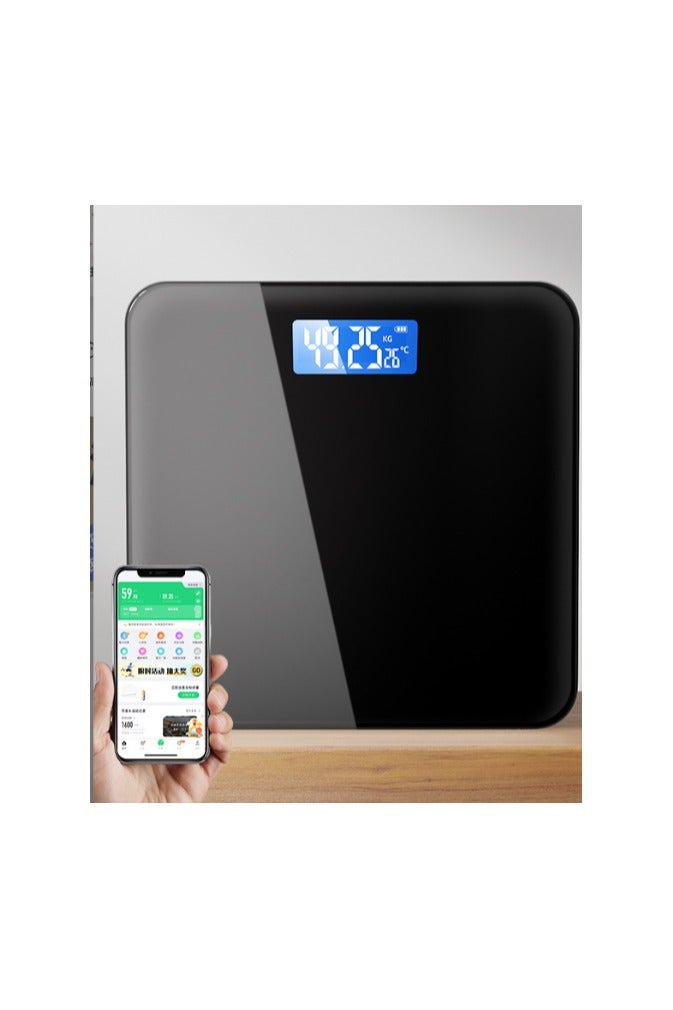 الدقة بالإضافة إلى مقياس الحمام الرقمي، سعته 180 كجم، منصة واسعة للغاية مع تقنية متقدمة، مقياس دقيق لوزن الجسم - Image 2