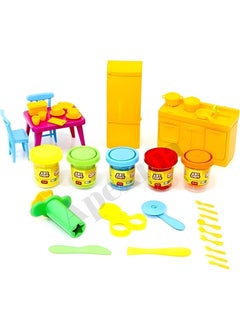 Apexma Kitchen Play Dough Set 280 Gr. - Fun House Kitchen Dough Set  - Image 1
