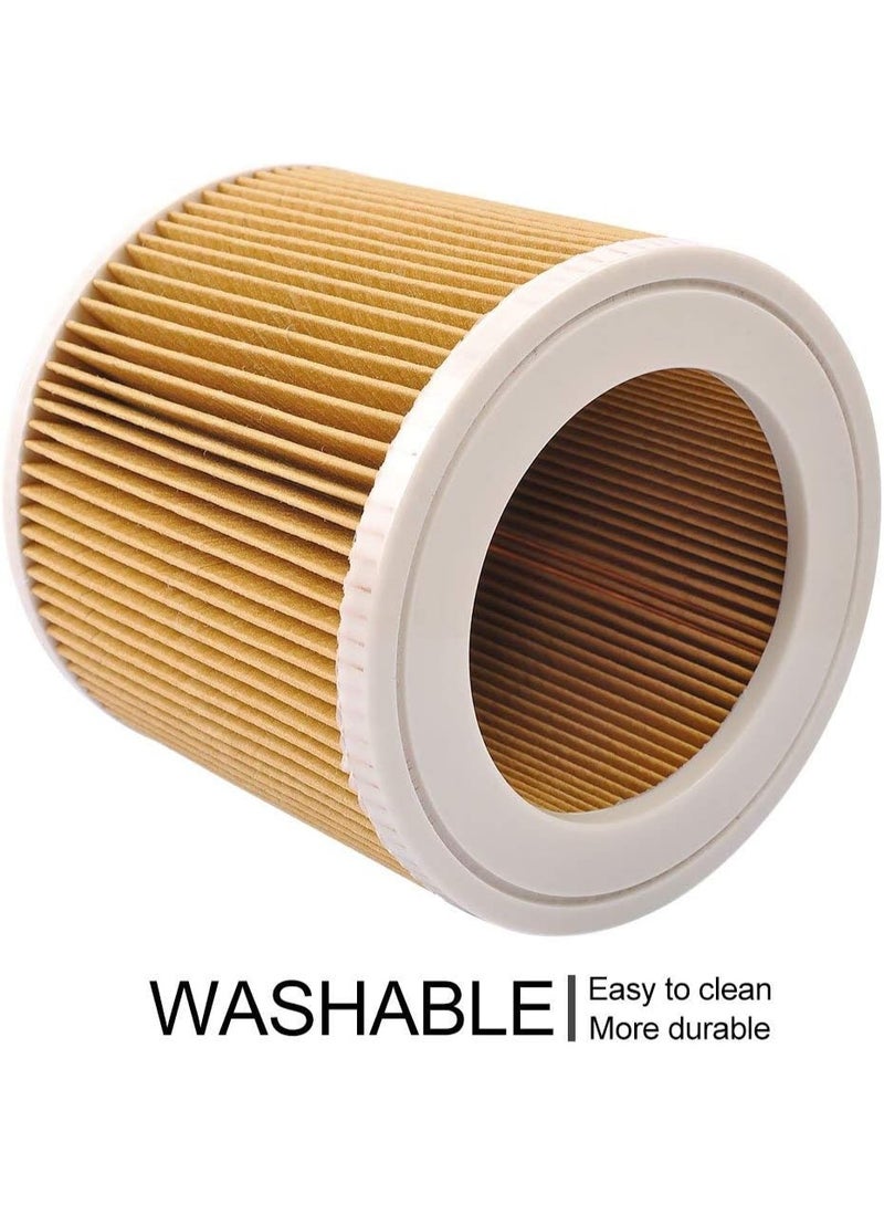 KEEPOW 1 Pack Cartridge Filter for Kärcher WD2 WD3P WD 2200 SE 4001 Wet & Dry Vacuum Cleaners, Part # 64145520 - Image 3