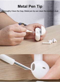 Hagibis Cleaning Kits for Airpods Pro 1 2 3 Multi-Function Cleaner Pen Soft Brush for Bluetooth Earphones Case Cleaning Tools for iPhone 16 15 Pro Max Lego Camera Lens (White)  - Image 5