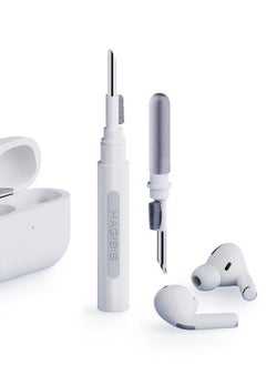 Hagibis Cleaning Kits for Airpods Pro 1 2 3 Multi-Function Cleaner Pen Soft Brush for Bluetooth Earphones Case Cleaning Tools for iPhone 16 15 Pro Max Lego Camera Lens (White)  - Image 1
