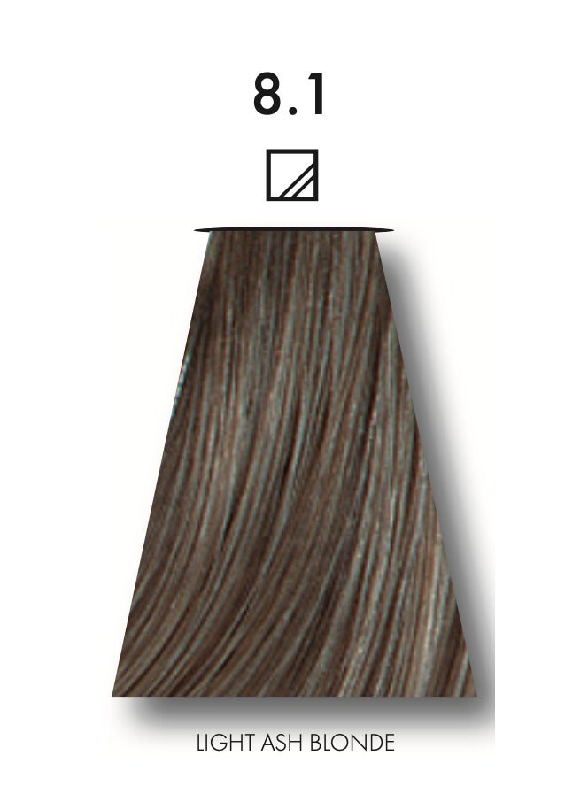 Keune 2 Packs Of Keune Tinta Color No. 8.1 Light Ash Blonde With Solamer Silk Protein Hair Color Paraben Free - Image 2