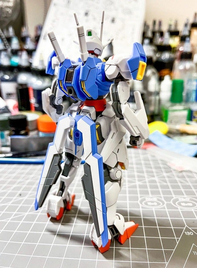 Mobile Suit Xingdong HG Witch of Mercury,FL 09 Action Figure Assembly Model Equipped with Stand, an Excellent Desktop Decoration, a Cool Assembly Model Toy Suitable for Boys and Girls