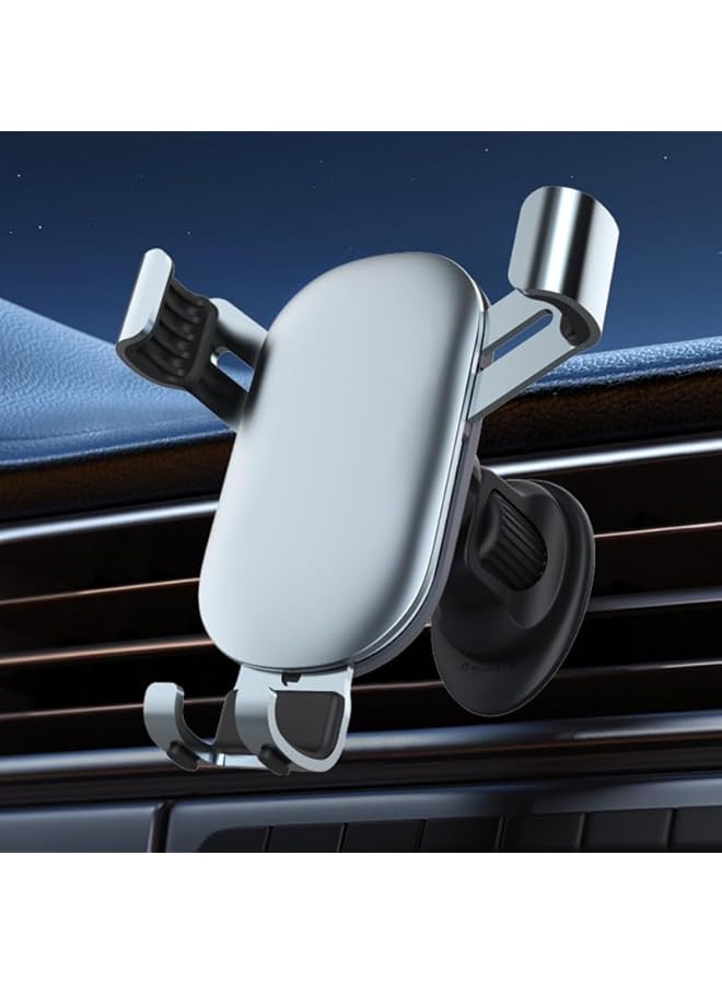 S-TOP Car Air Vent Mobile Phone Holder Strong Grip Car Mount Bracket (Black) - Image 3