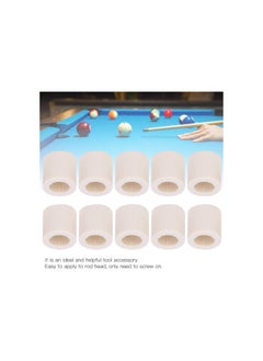 Billiard Stick Ferrules, Pool Ferrule Snooker Pool Repair Parts Portable and Lightweight for Replacement Parts for Billard