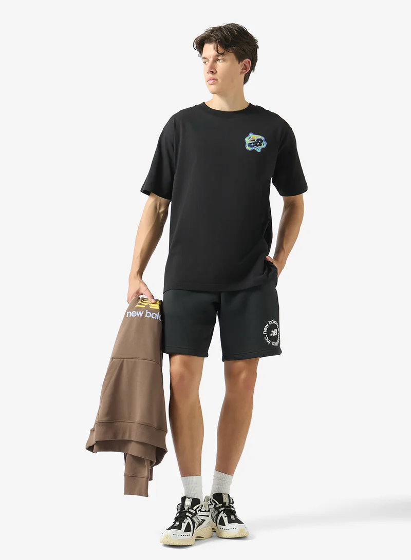 New Balance BLACK (BK) Heat Map Repeat Motion Graphic T-Shirt for Men | Best Price UAE