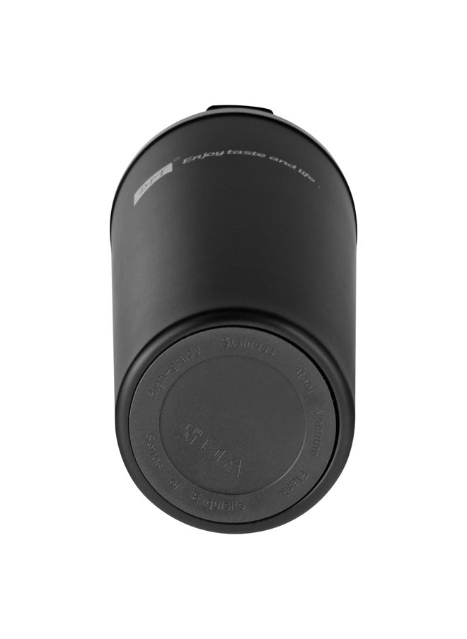 AL SANIDI Stainless steel tea and coffee mug Coffee cup for trips and travel Black capacity 750 ml  - Image 4
