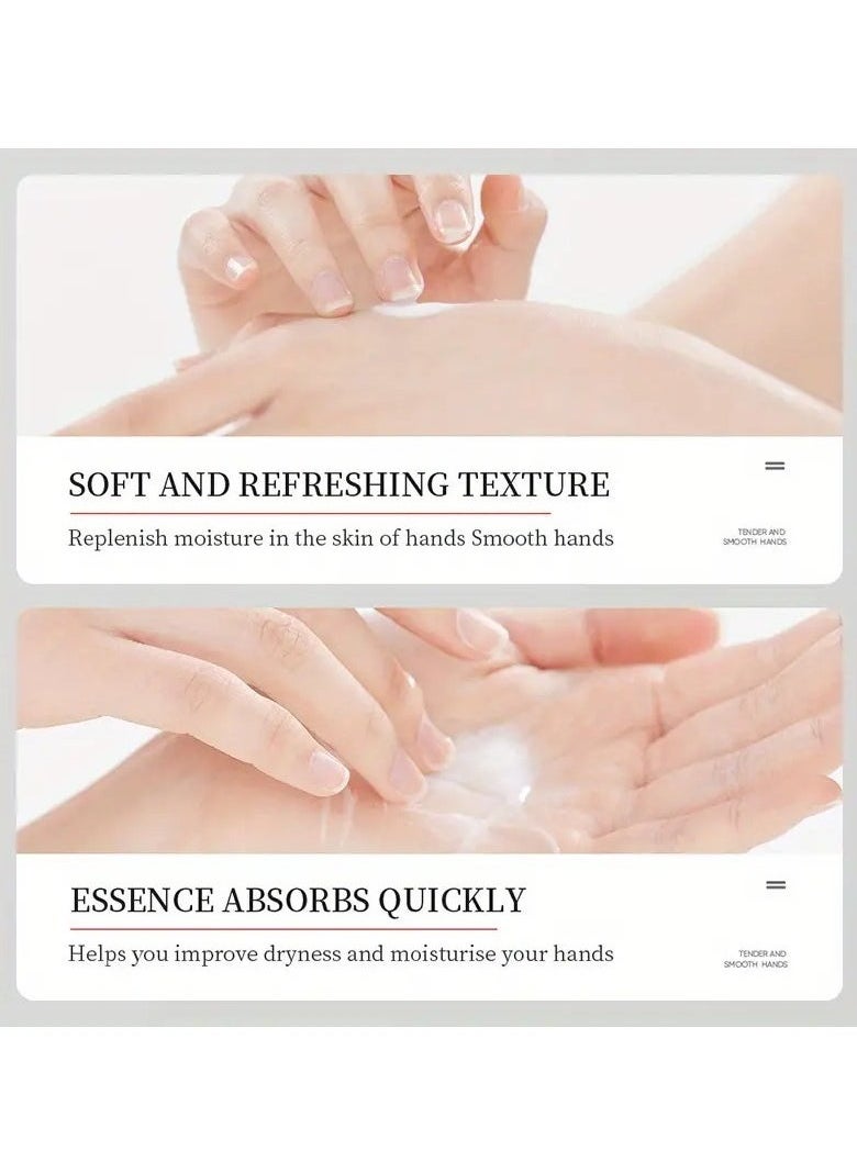 SADOER 2 PCS SET, Nicinamide Hand Cream For Dry Rough Crack Skin, Moisturizing And Hydrating Your Hands, Make Your Skin Smooth And Soft  - Image 2