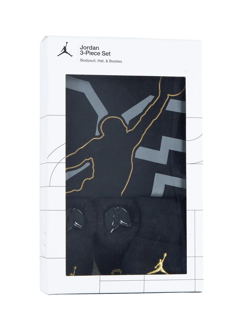 جوردن Infant Jordan See Me Shine 3 Piece Bodysuit