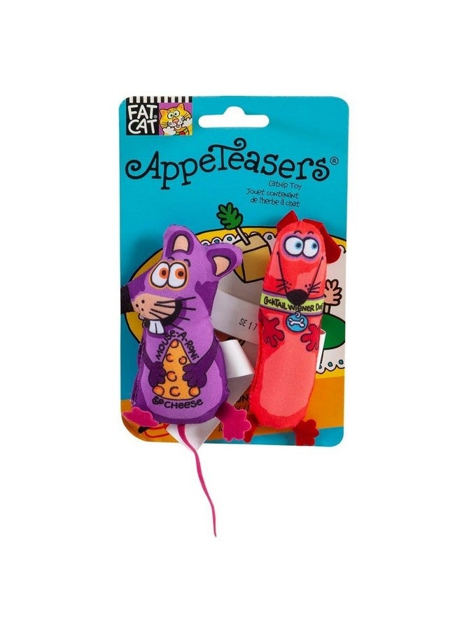 Bamboo Pet Appeteasers Catnip Toy 2 Pack (Assorted Styles & Colors) - Image 2