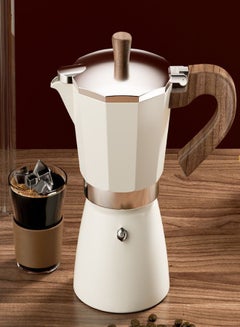 Moka Pot, Italian Coffee Maker, Coffee Pot 6 cup/10 OZ Stovetop Espresso  Maker for Gas or Electric Ceramic Stovetop Camping Manual Cuban Coffee