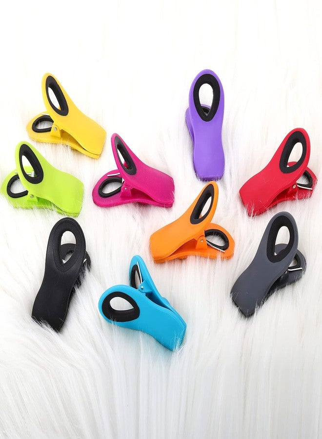 Tivcck 18 Pack Magnetic Bag Clips - Assorted Bright Colors for Food Storage & Fridge Organization - Image 5
