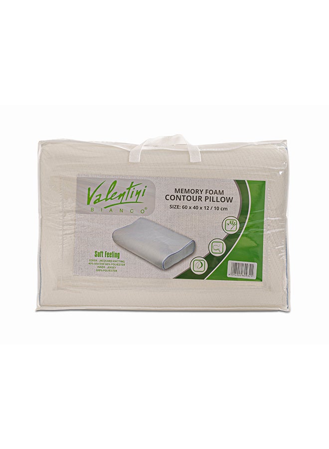 Valentini Contour Pillow 60X40X12+10Cm  - Image 1