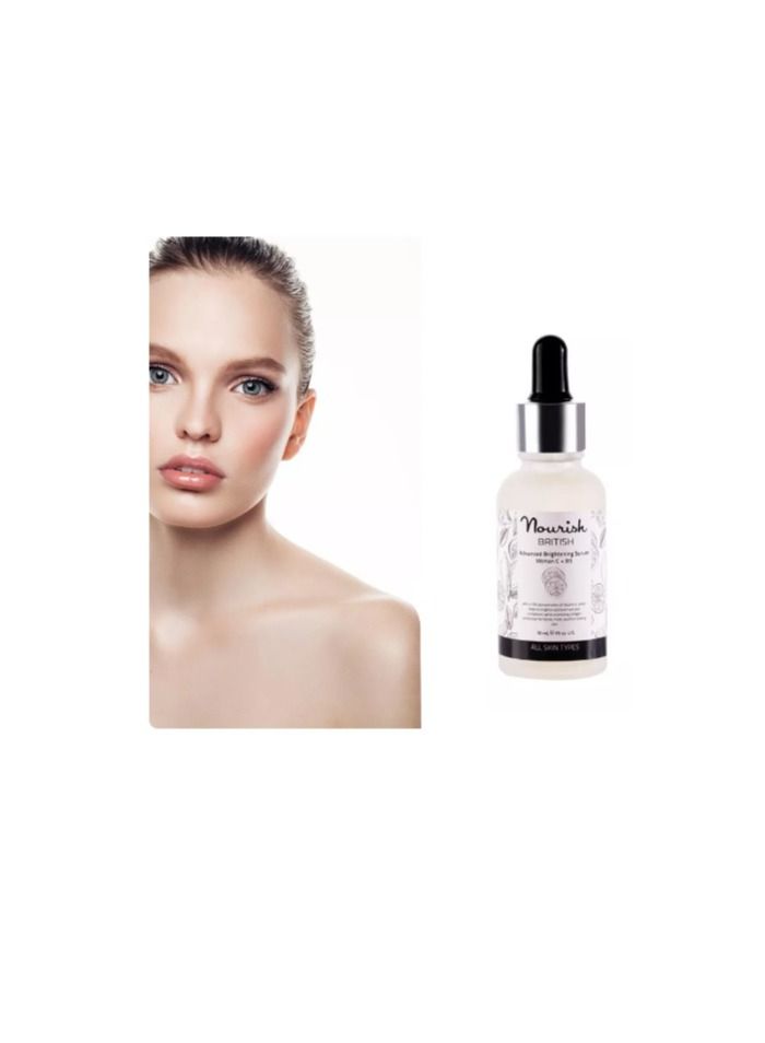 Nourish Advanced Brightening Serum Vitamin C + B5 - 30ml  - Image 4