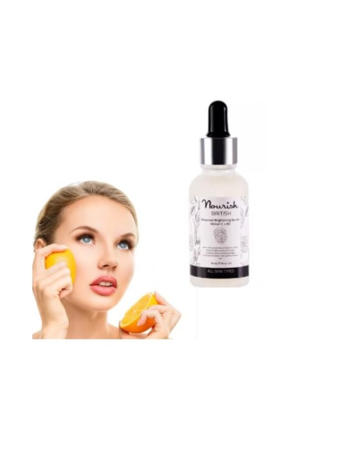 Nourish Advanced Brightening Serum Vitamin C + B5 - 30ml  - Image 3