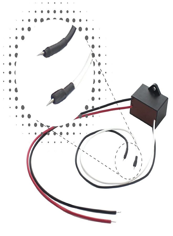 SHOPCORP Bipolar Ionization Air Purifier Module - 110-120VAC Positive & Negative Ion Generator with Stainless Steel Micro Needle Pin - >12M Positive & >13M Negative Ions/cc for HVAC Installation - Image 2