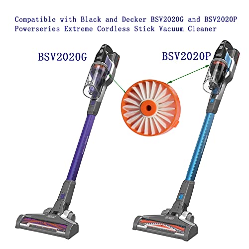 FilterEra BSV2020G Filter for Black Decker BSV2020G and BSV2020P Powerseries Extreme Cordless Stick Vacuum Cleaner,6pcs - Image 3