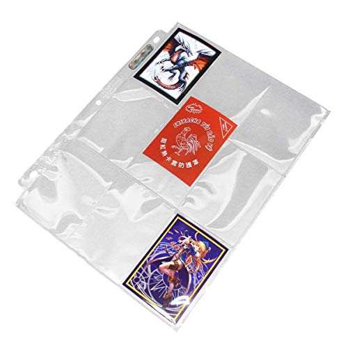 Ultra PRO Platinum Series 9-Pocket Pages (50 ct.) - Card Sleeves Binder Sheets for Trading, Sports, and Gaming Cards - Archival Safe - Image 2