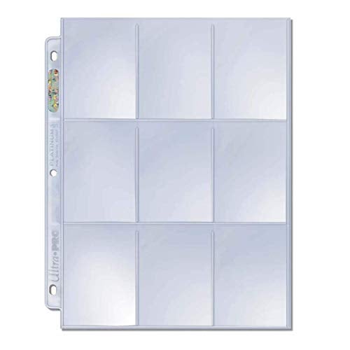 Ultra PRO Platinum Series 9-Pocket Pages (50 ct.) - Card Sleeves Binder Sheets for Trading, Sports, and Gaming Cards - Archival Safe - Image 5