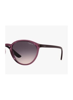 Vogue VOGUE SUNGLASS VO5374S 276136 SIZE 55 Frame VIOLET with GREY LENS WOMEN  - Image 3