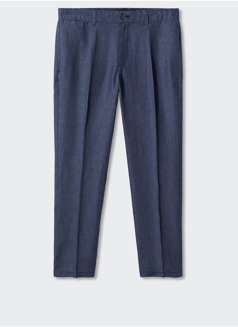 Mango Man - Essential Slim Fit Trousers - Image 1