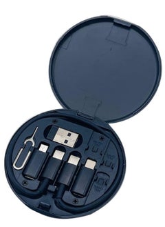 Generic All-in-one fast charging data cable storage kit and hidden holder. Complete USB cable storage with card storage. Compatible with all Android and iPhone devices.  - Image 5
