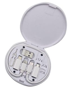 Generic All-in-one fast charging data cable storage kit and hidden holder. Complete USB cable storage with card storage. Compatible with all Android and iPhone devices.  - Image 2