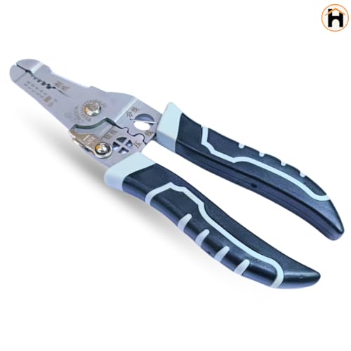 Homdum All in 1 Multifunction Stainless Steel Wire Stripper/Wire Crimping Tool, Wire Cutter, Wire Crimper, Cable Stripper, Wiring Tools and Multi-Function Hand Tool - Image 3