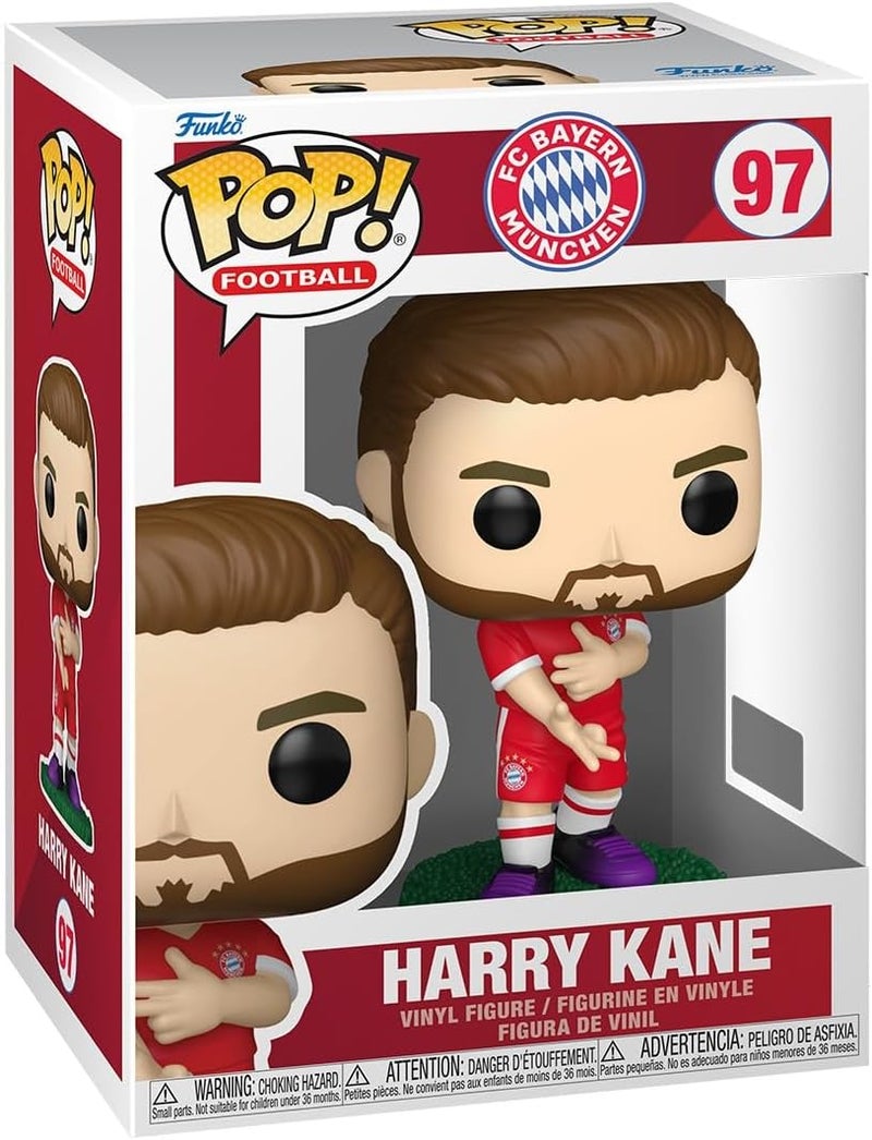 Funko Pop! Football: Bayern Munich - Harry Kane Collectible Vinyl Figure - Image 1